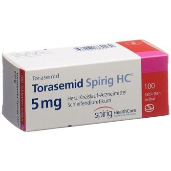 Torasemide Spirig HC Tabl 5 mg 100 pcs