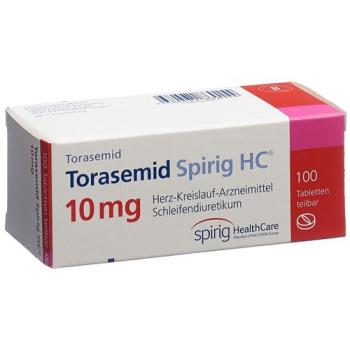 Torasemide Spirig HC Tabl 10 mg 100 pcs
