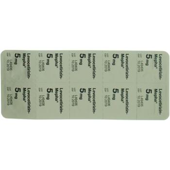 Levocetirizine-Mepha Lactab 5 mg 30 pcs