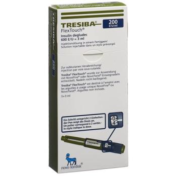 Tresiba FlexTouch Inj L&ouml;s 200 U/ml 3 Fertpen 3 ml