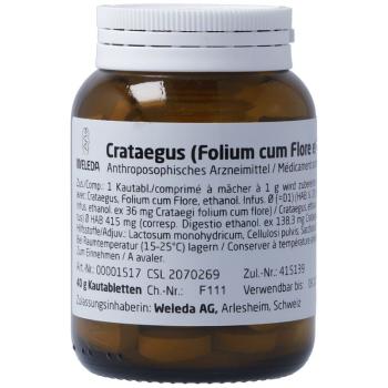 Weleda Crataegus Folium cum Flore et Fructus Chewing Tab 40 g