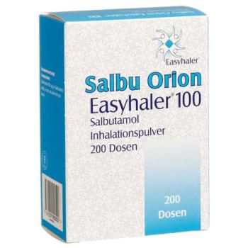 Salbu Orion Easyhaler Inh Plv 0.1 mg 200 Dos