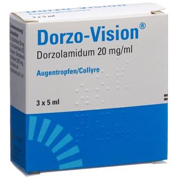 Dorzo-Vision Gtt Opht 2% 3 Fl 5ml