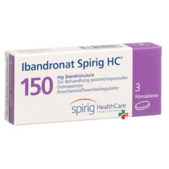 Ibandronat Spirig 150 mg 3 filmtablets 