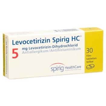 Levocetirizine Spirig HC Filmtabl 5 mg 30 pcs