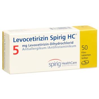 Levocetirizine Spirig HC Filmtabl 5 mg 50 pcs