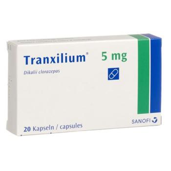 Tranxilium caps 5 mg 20 pcs