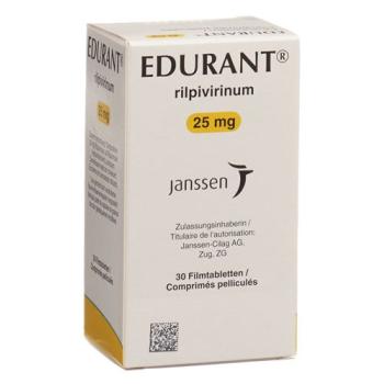 Edurant Filmtablet 25 mg Ds 30 pcs