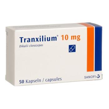 Tranxilium caps 10 mg 50 pcs