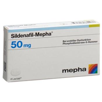 Sildenafil-Mepha Lactab 50 mg 12 pcs