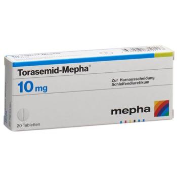 Torasemid-Mepha Tabl 10 mg 20 pcs