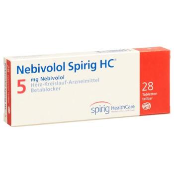 Nebivolol Spirig HC Tabl 5 mg 28 pcs