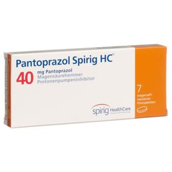 Pantoprazol Spirig 40 mg 7 filmtablets