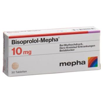 BISOPROLOL MEPHA TABL 10 MG 30 PCS