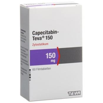 Capecitabin-Teva Filmtabl 150 mg 60 pcs