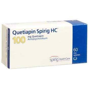 Quetiapine Spirig HC Filmtabl 100 mg 60 pcs