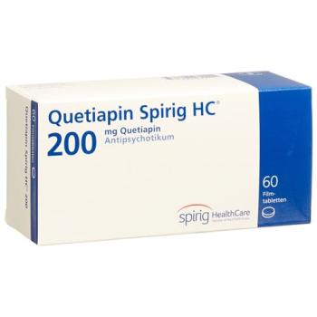 Quetiapine Spirig HC Filmtabl 200 mg 60 pcs