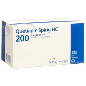 Quetiapine Spirig HC Filmtabl 200 mg 100 pcs