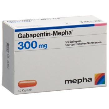 Gabapentin-Mepha Kaps 300 mg 100 pcs