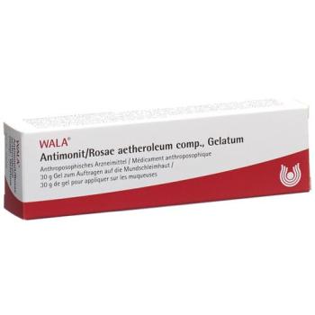 Wala Antimonit/Rosae aetheroleum comp. Gel Tb 30 g
