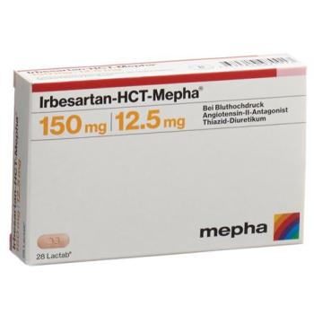 Irbesartan-HCT-Mepha Lactab 150/12.5 98 pcs