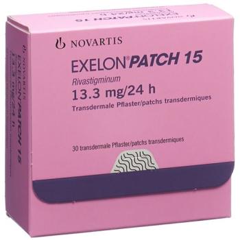 Exelon Patch 15 Matrixpfl 13.3 mg/24h 30 pcs