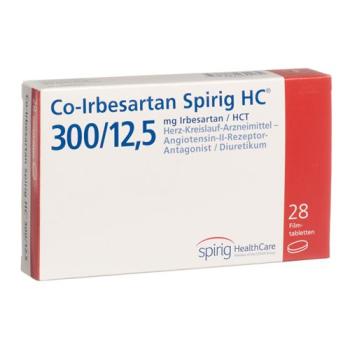 Co-Irbesartan Spirig HC Filmtabl 300/12.5mg 28 pcs