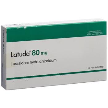 Latuda Filmtablet 80 mg 28 pcs
