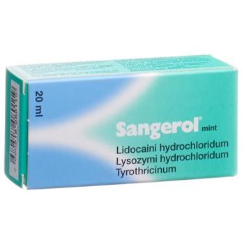 Sangerol dosing mouth spray mint without sugar 20 ml