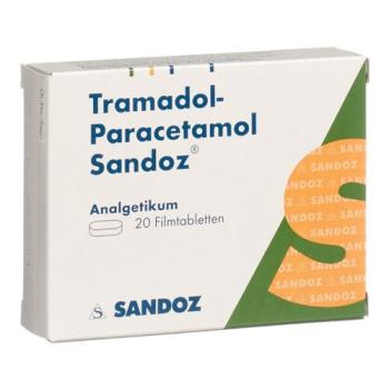 Tramadol-paracetamol Sandoz 37.5/325mg 20 Stück