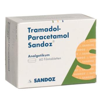 Tramadol-paracetamol Sandoz 37.5/325mg 60 Stück