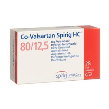 CO Valsartan Spirig 80/12.5 28 filmtablets