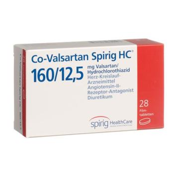 CO Valsartan Spirig 160/12.5 28 filmtablets