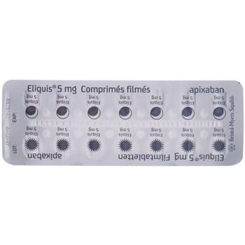 ELIQUIS film tablets 5 mg