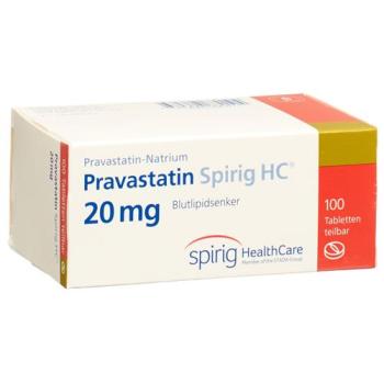 Pravastatin Spirig HC Tabl 20 mg 100 pcs