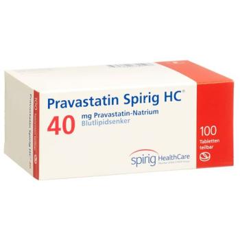 Pravastatin Spirig HC Tabl 40 mg 30 pcs
