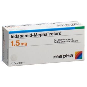 Indapamid-Mepha retard Depotabs 1.5 mg 30 pieces