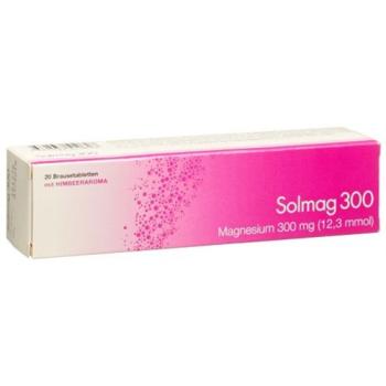 Solmag 300 effervescent tablets raspberry flavor Ds 20 pcs