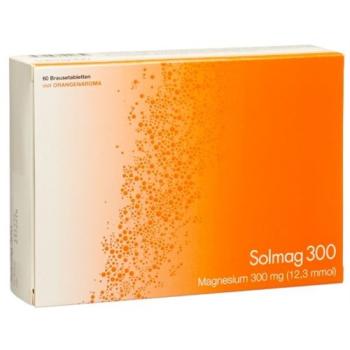 Solmag 300 effervescent tablets orange flavor Ds 60 pcs