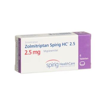 Zolmitriptan Spirig HC Tabl 2.5 mg 6 pcs
