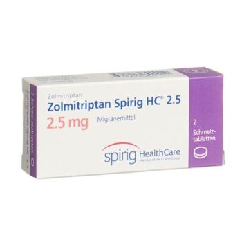 Zolmitriptan Spirig HC Melting Tab 2.5 mg 2 pc
