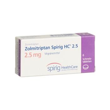 Zolmitriptan Spirig HC Melting Tab 2.5 mg 6 pcs