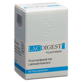 Lacdigest chewable tablets 50 pcs