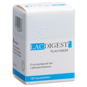 Lacdigest chewable tablets 100 pcs