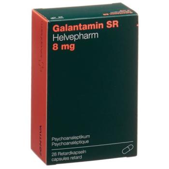Galantamine SR Helvepharm Ret Capsules 8 mg 28 pcs