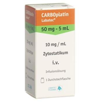 Carboplatin Labatec 50mg/5ml perf 5ml