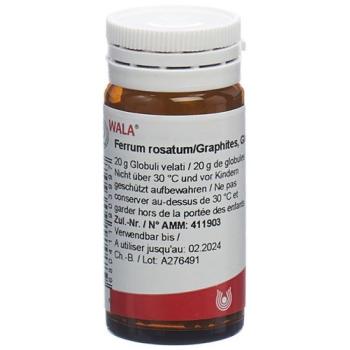 Wala Ferrum Rosatum/Graphites Globules 20 g