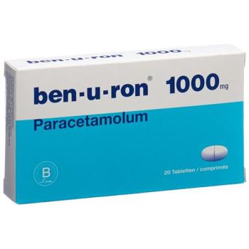 Ben-u-ron Tabl 1000 mg 20 pcs