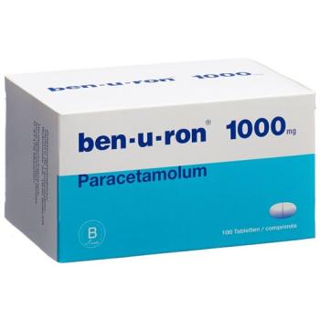 Ben-u-ron Tabl 1000 mg 100 pcs