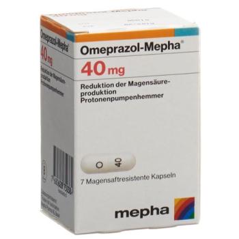 Omeprazol-Mepha Kaps 40 mg bottle 14 pcs